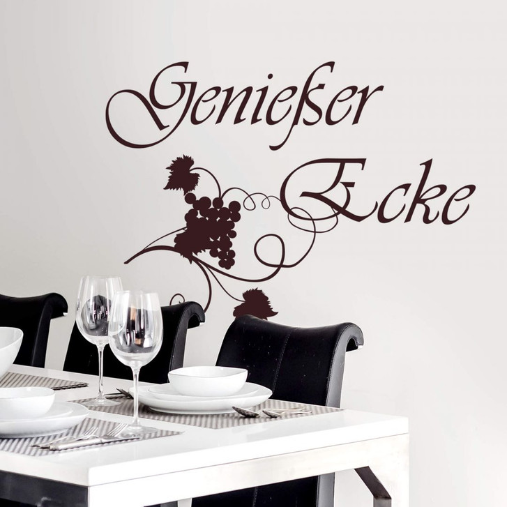 Wandtattoo Geniesser Ecke 2 - WA210730