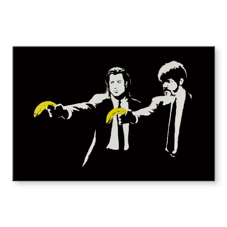 Acrylglasbild Banksy - Pulp Fiction - WA330148