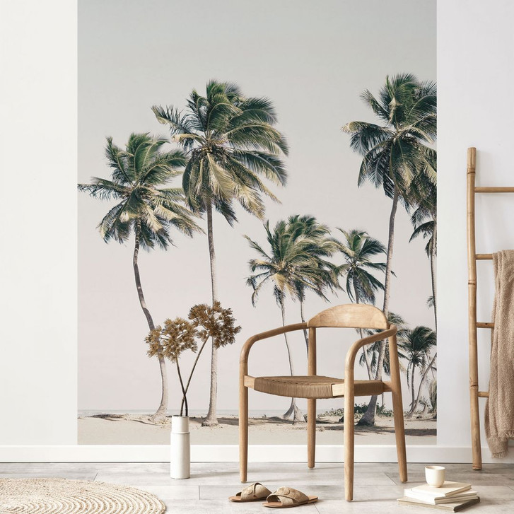 Fototapete Strandtapete - Tropische Palmen am Strand - Sisi & Seb - WA466709