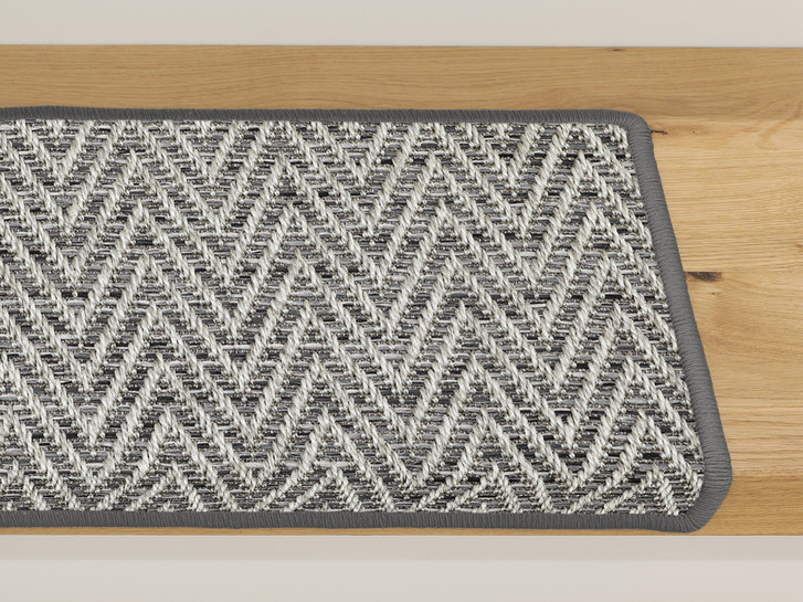 Frieda Stufenmatte Stufenmatte Rechteckig in Grey - TS463402