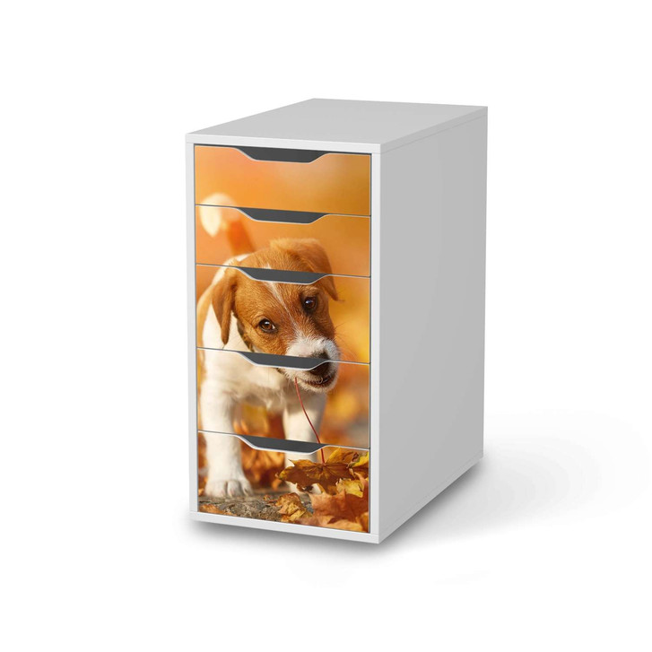 Klebefolie IKEA Alex 5 Schubladen - Jack the Puppy - CR109078