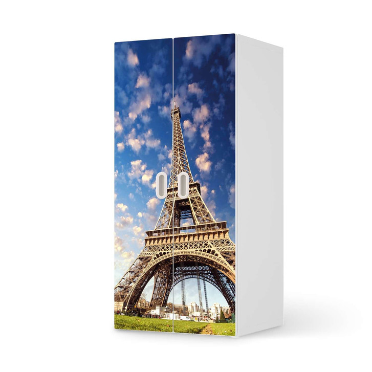 Möbelfolie IKEA Stuva / Fritids Schrank - 2 grosse Türen - La Tour Eiffel - CR117849