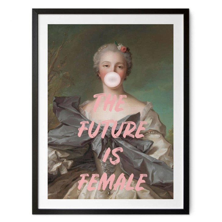 Poster Die Zukunft ist weiblich | Feminismus - Grace Digital Art - WA473377