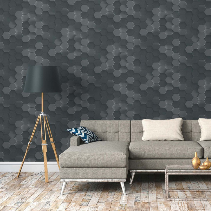 A.S. Création 3d Tapete PintWalls Vliestapete Grau - WA351284