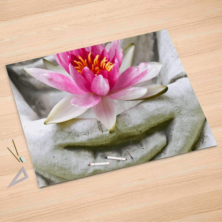 Folienbogen (150x100cm) - Flower Buddha - CR106596