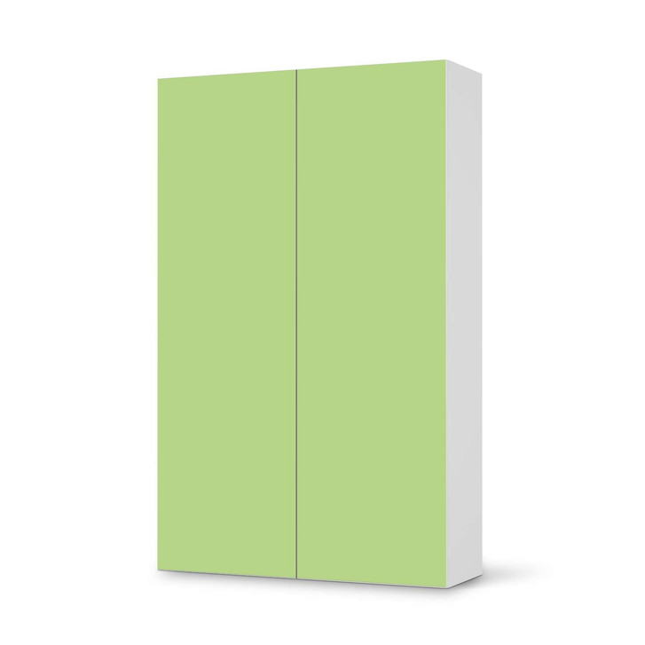 Klebefolie IKEA Besta Schrank 2 Türen (hoch) - Hellgrün Light - CR109292
