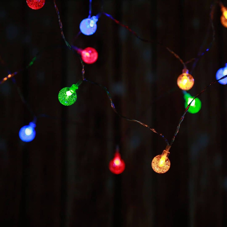 LED Lichterkette Glühbirnen mehrfarbig - WA327125