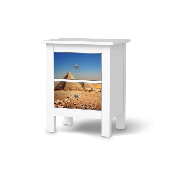 Möbelfolie IKEA Hemnes Kommode 2 Schubladen - Pyramids - CR118214