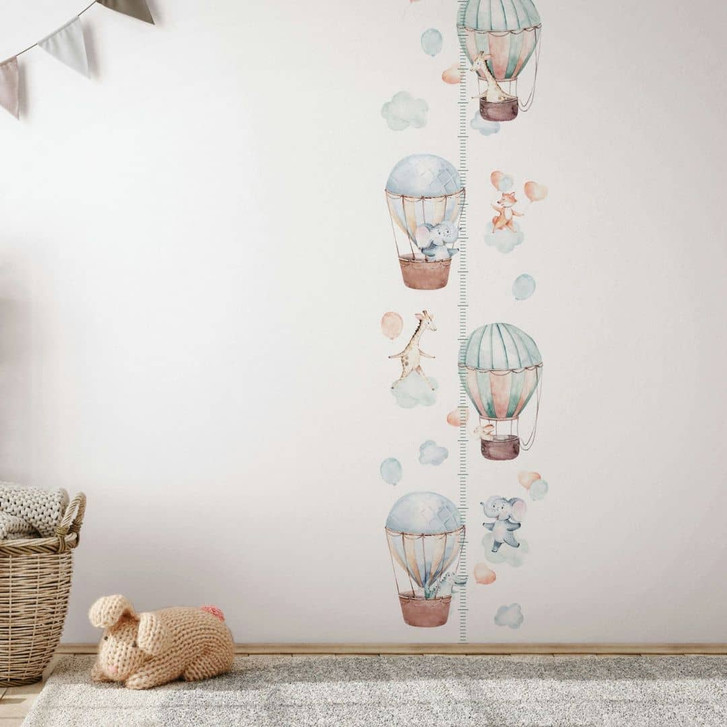 Selbstklebende Tapete Kindermotiv Massband Klebefolie Möbelfolie - WA482733