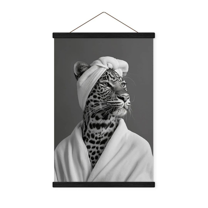 Stoffbild Royale Spa-Auszeit mit Leopard - Rahner - WA474130