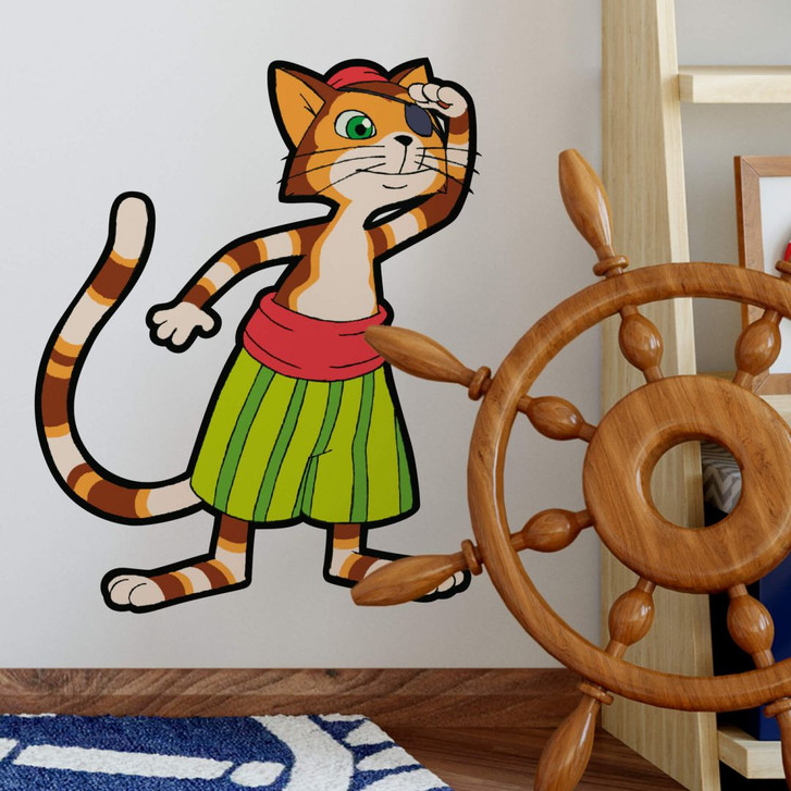 Wandsticker Pettersson und Findus - Findus Ahoi - WA201856