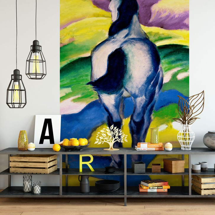 Fototapete Marc - Blaues Pferd II - WA226920
