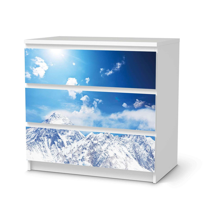 Klebefolie IKEA Malm Kommode 3 Schubladen - Everest - CR109772