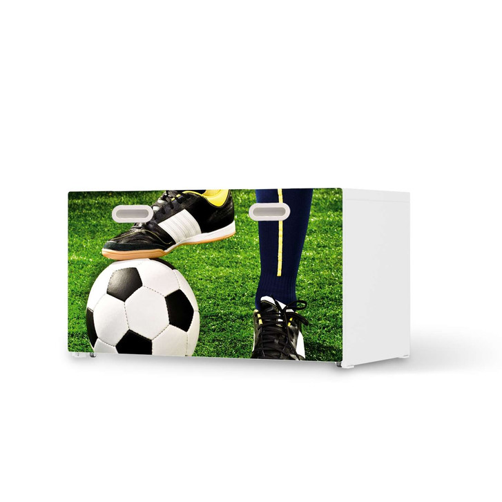 Möbelfolie IKEA Stuva / Fritids Bank mit Kasten - Fussballstar - CR117697