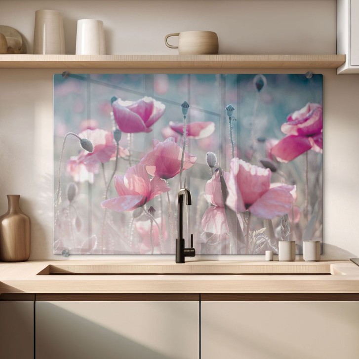 Spritzschutz Delgado - Mohnblumenwiese - WA283447