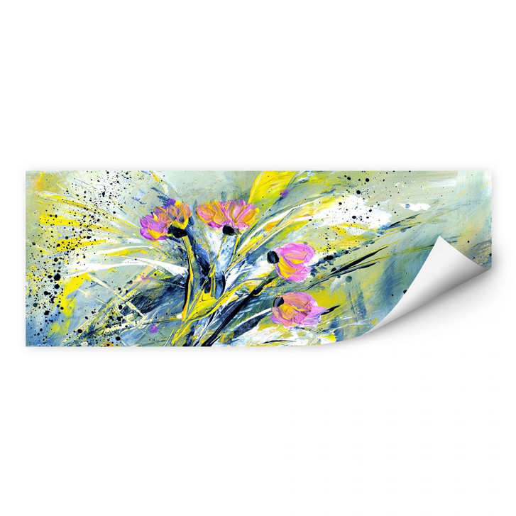 Wallprint Niksic - Flower Rock 'n' Roll - Panorama - WA187423