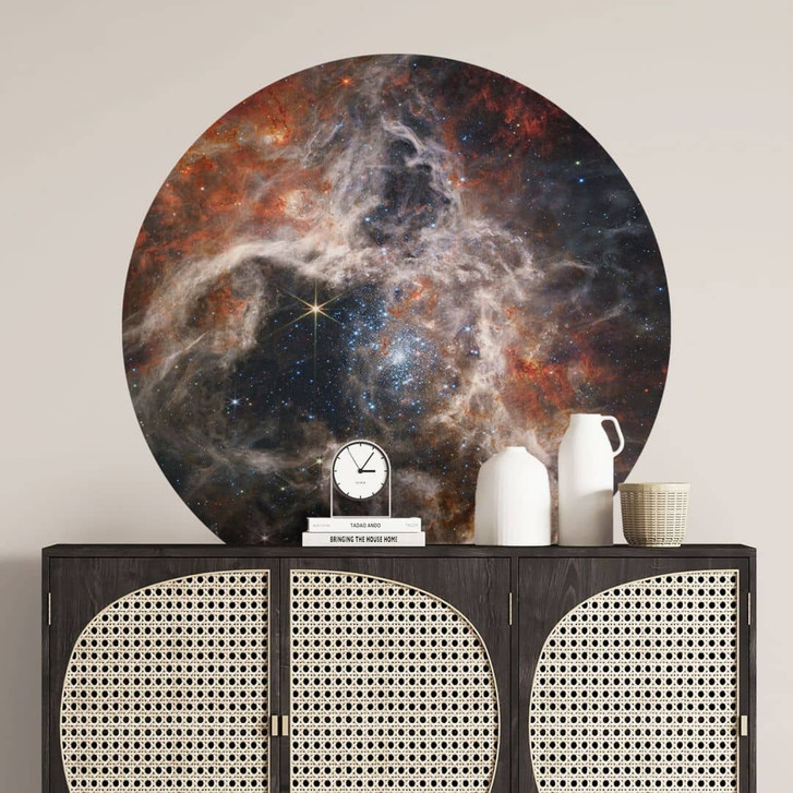 Wandtattoo James Webb Telescope - Tarantula Nebula - Rund - WA412855