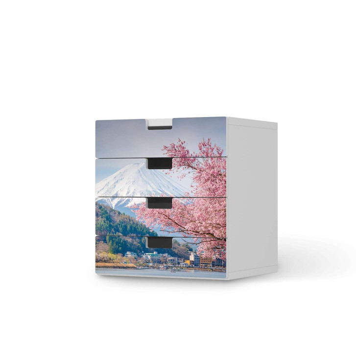Klebefolie IKEA Stuva / Malad Kommode - 4 Schubladen - Mount Fuji - CR112151