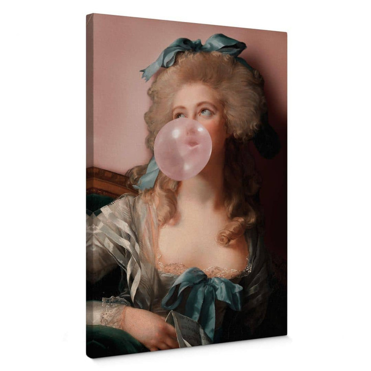 Leinwandbild Loose - Kaugummi Prinzessin - WA334580