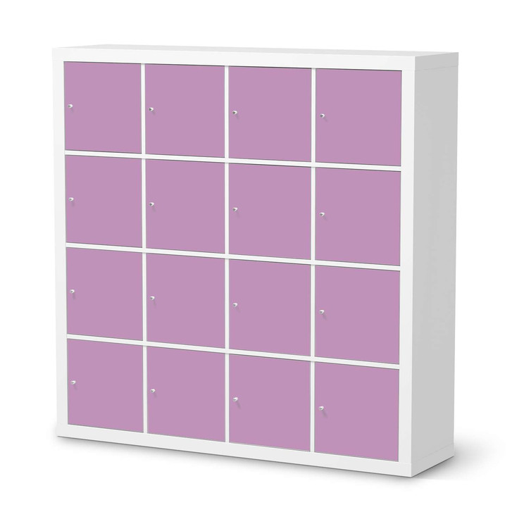 Möbelfolie IKEA Kallax Regal 16 Türen - Flieder Light - CR115203