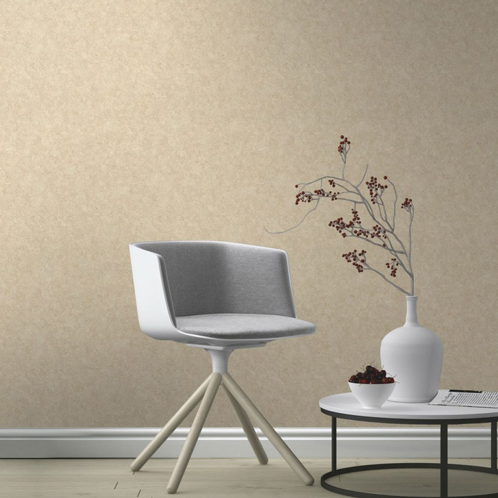 Rasch Vliestapete, Unitapete Welcome Home beigebraun - WA410012