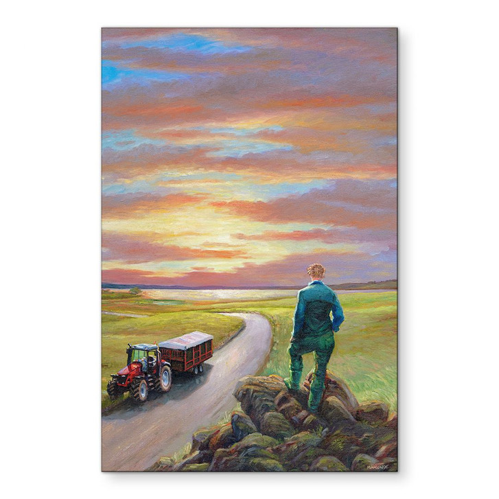 Wandbild Marunde - Feldherrenhügel (2011) - Alu-Dibond - WA395336