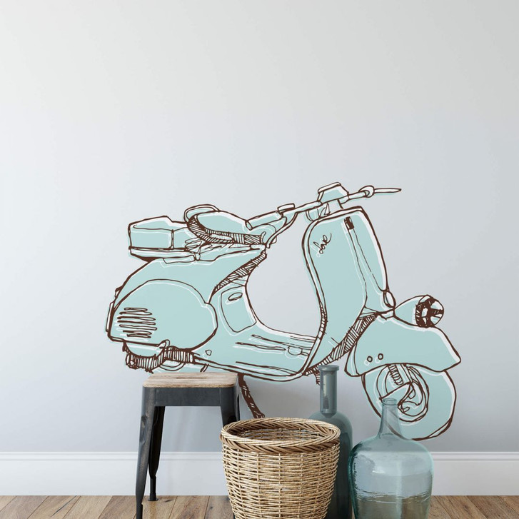 Wandsticker Vespa - WA203075