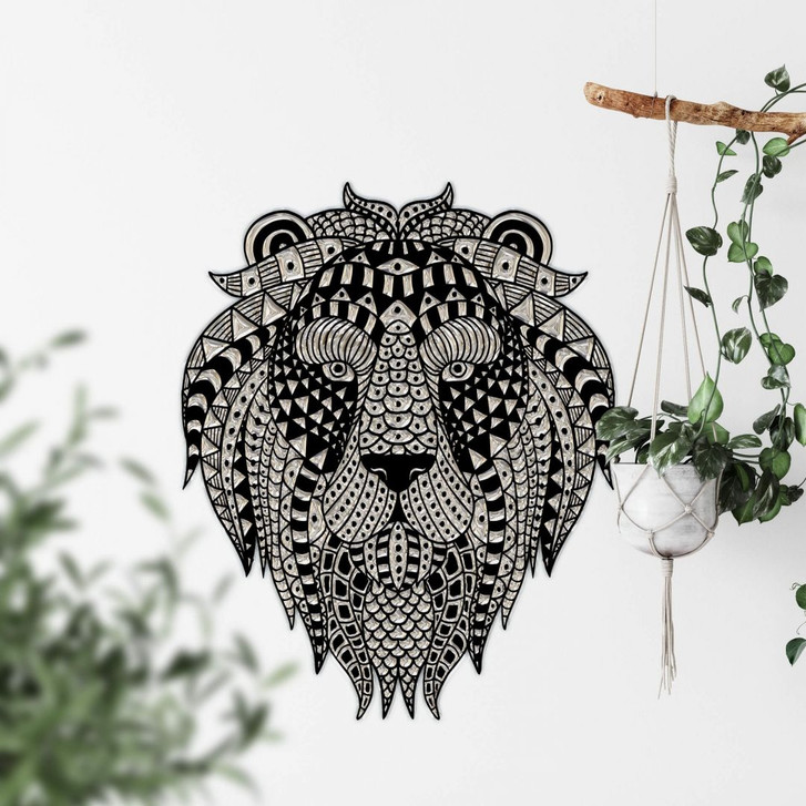 Wandtattoo Metallic Lion - WA215436