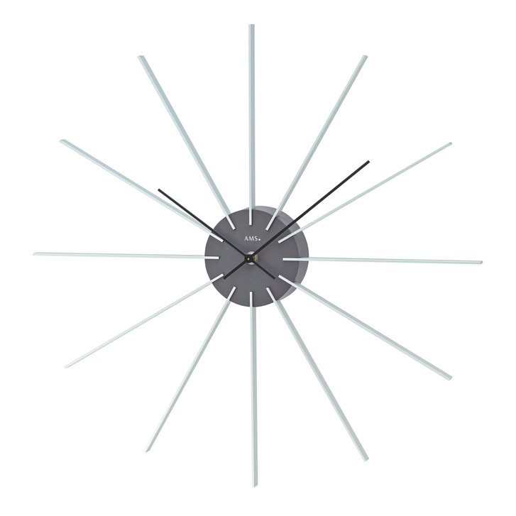 Wanduhr dunkelgrau - UG100698