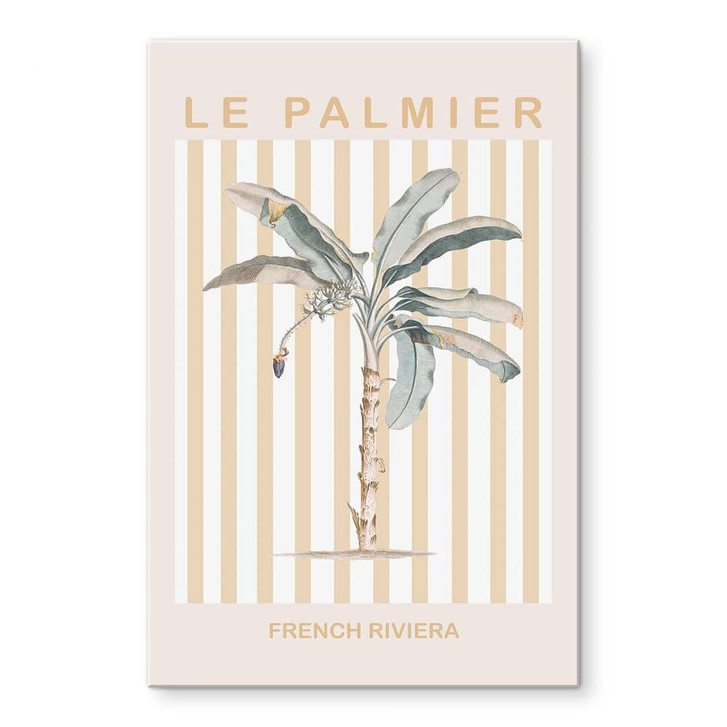 Acrylglasbild Palme an der Französischen Riviera - Grace Digital Art - WA392637