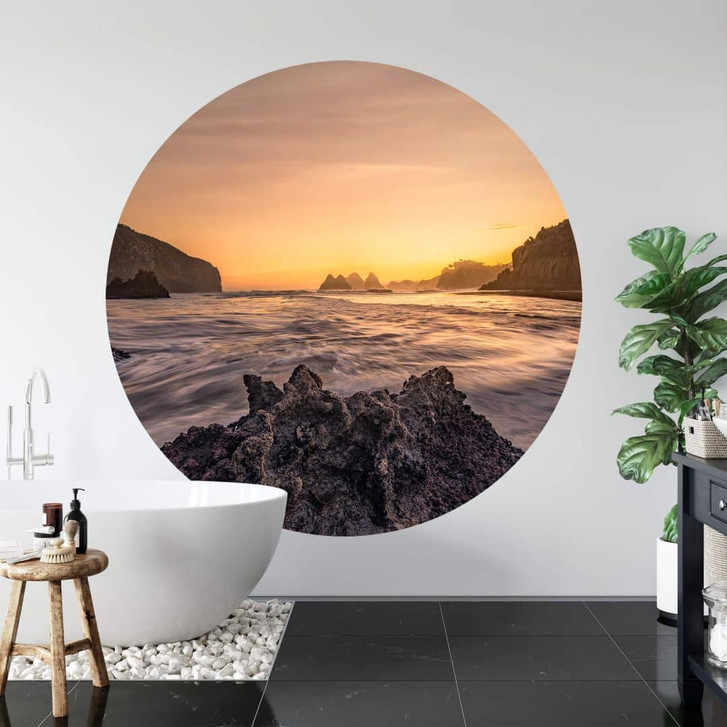 Fototapete Cuadrado - Fractals - Rund - Selbstklebend/Vlies - WA314979