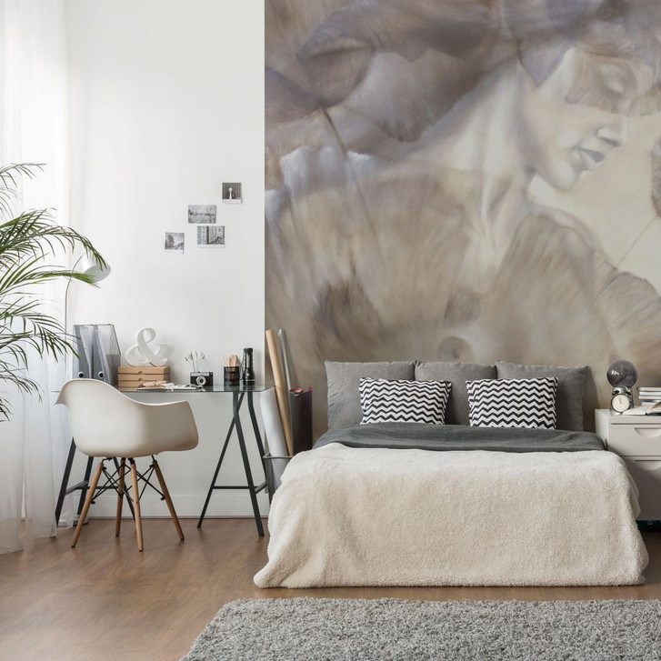 Fototapete Schmucker - Mohn und Akt - WA227417