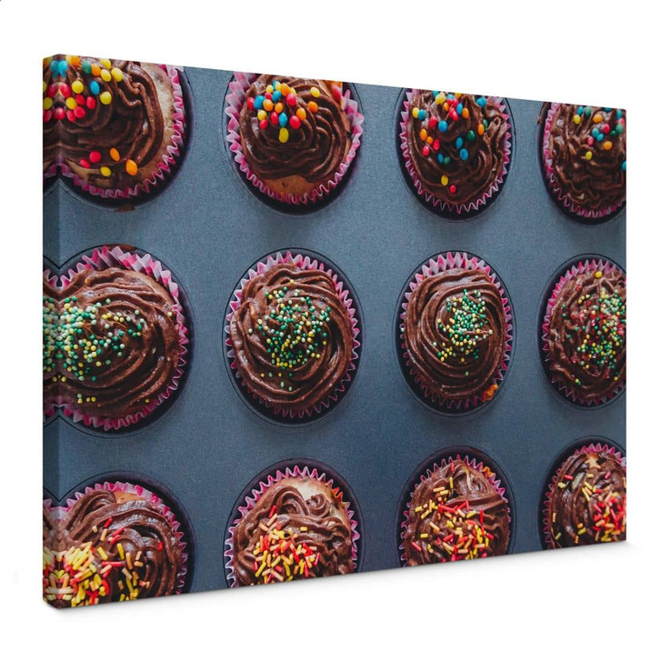 Leinwandbild Birthday Muffins - WA358490