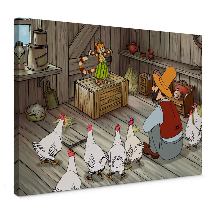 Leinwandbild Pettersson und Findus - Findus der Geschichtenerzähler - WA372672