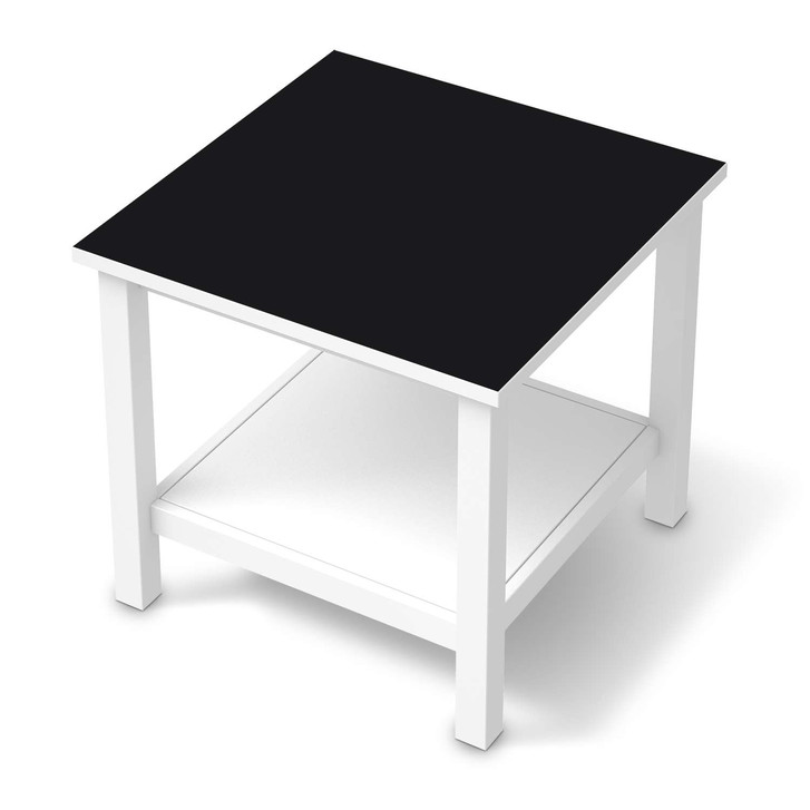 Möbel Klebefolie IKEA Hemnes Tisch 55x55cm - Schwarz - CR113611