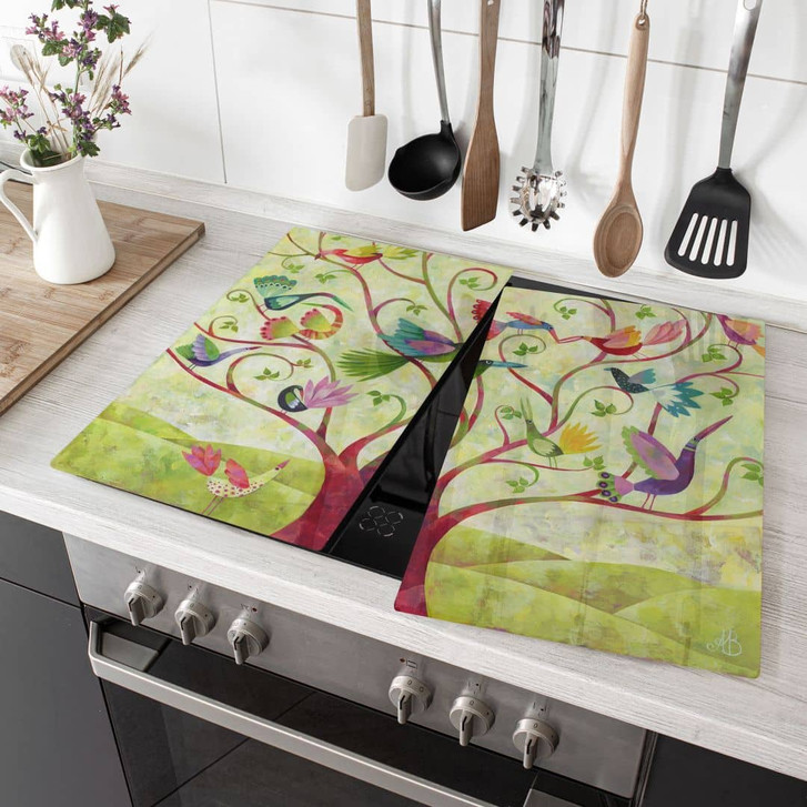 Herdabdeckplatte - Blanz - Exotische Vögel - WA233026