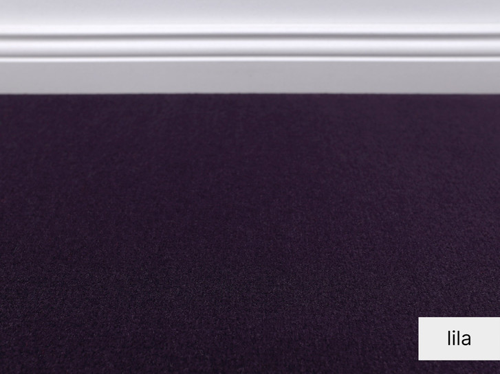 Romeo Teppichboden Meterware in Lila - TS415143