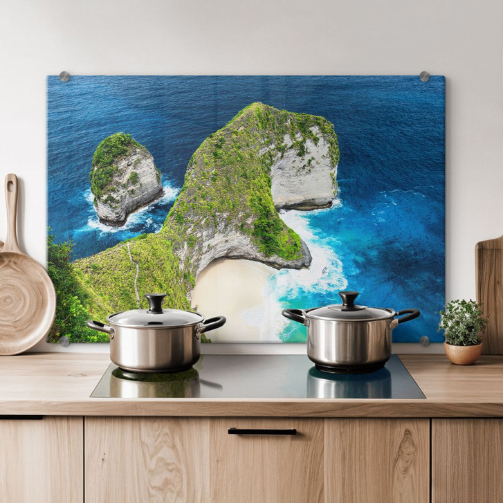 Spritzschutz Felsenküste von Nusa Penida - Hugonnard - WA486075