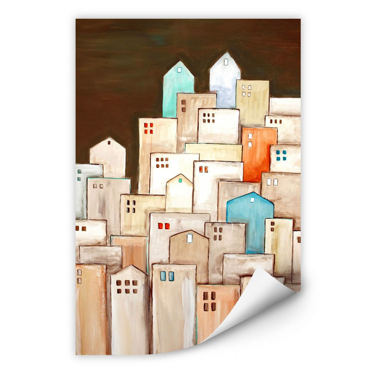 Wallprint Melz - Grossstadt - WA186758