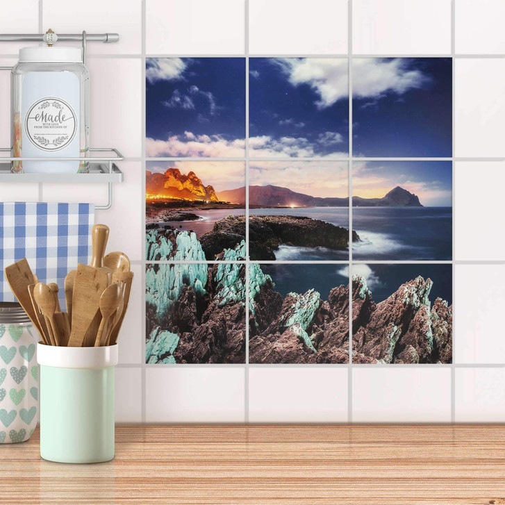 Klebefliesen - Seaside - 9er Set - CR108074