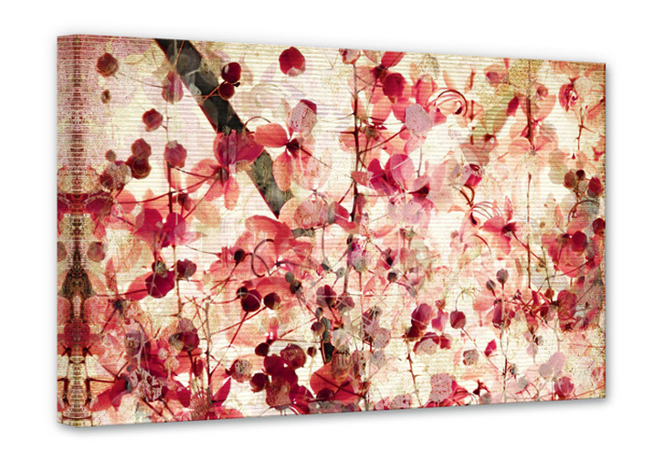 Leinwandbild Vintage Blütenmuster - WA376804