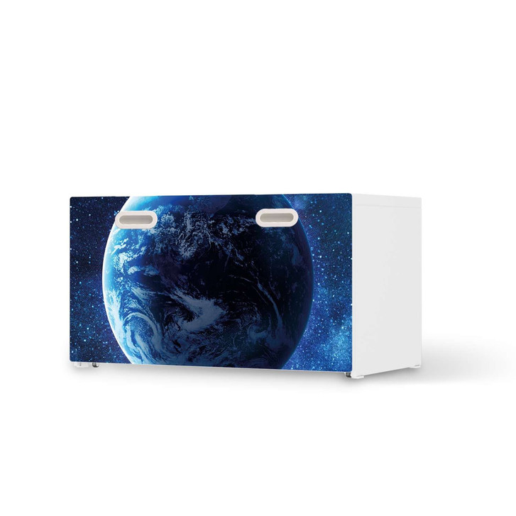 Möbelfolie IKEA Stuva / Fritids Bank mit Kasten - Planet Blue - CR117745