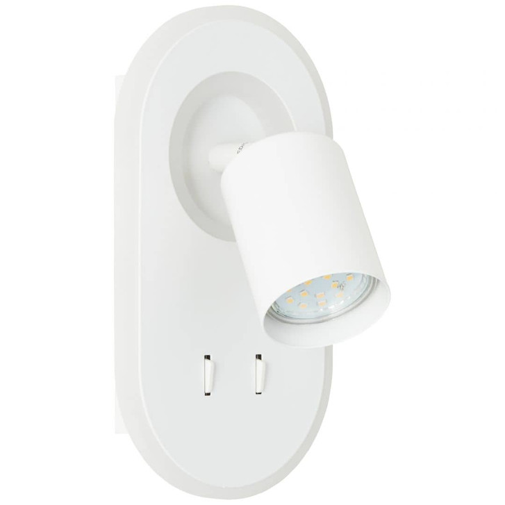 Wandspot Katharina, weiss, 22 x 12 cm, Spot - WA438745