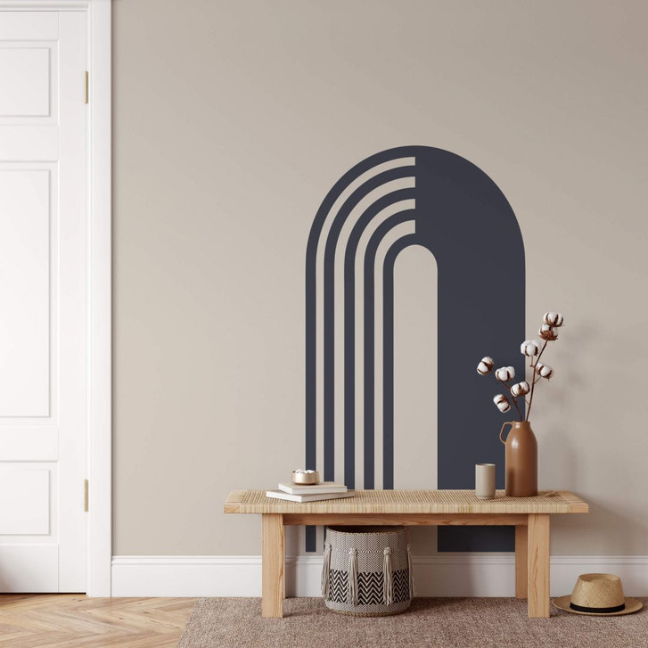 Wandtattoo Boho Bogen Linien und Fläche - WA452833