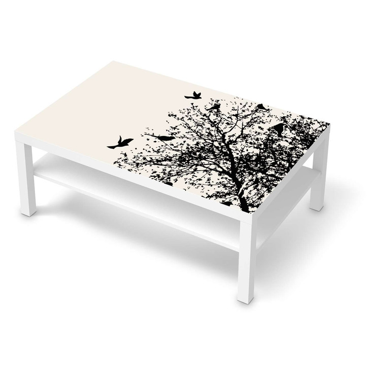Klebefolie IKEA Lack Tisch 118x78cm - Tree and Birds 2 - CR111572