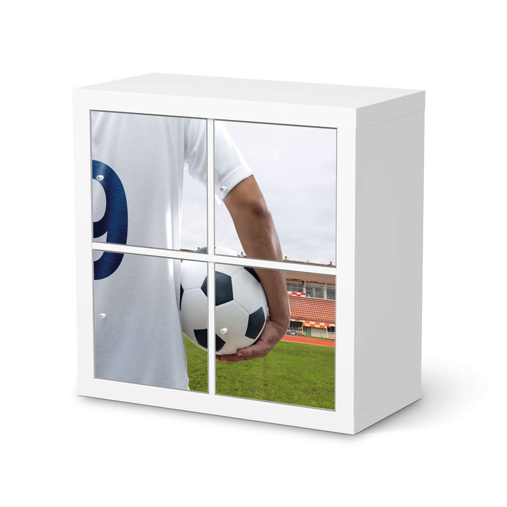Möbelfolie IKEA Expedit Regal 4 Türen - Footballmania - CR114522
