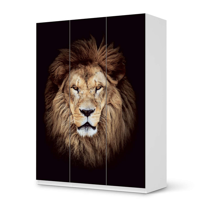 Folie IKEA Pax Schrank 201cm Höhe - 3 Türen - Wild Eyes - CR105828