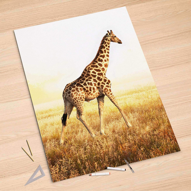 Folienbogen (100x150cm) - Savanna Giraffe - CR106257