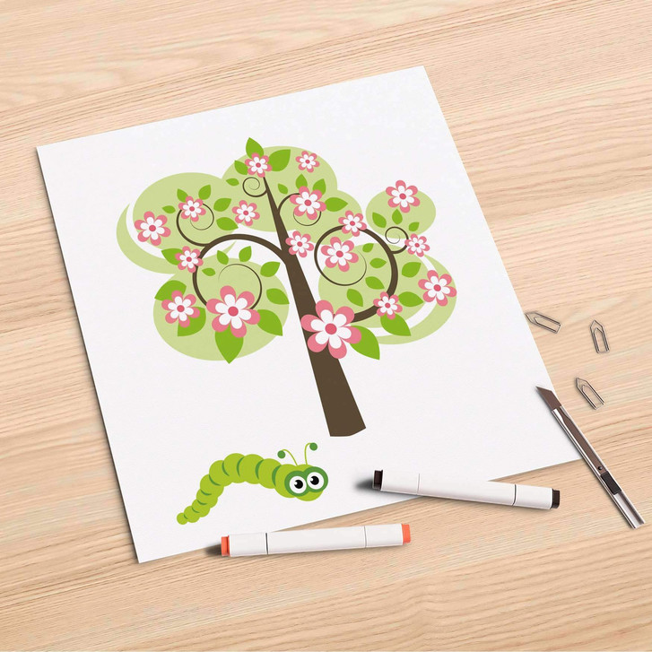 Folienbogen (30x30cm) - Blooming Tree - CR106775