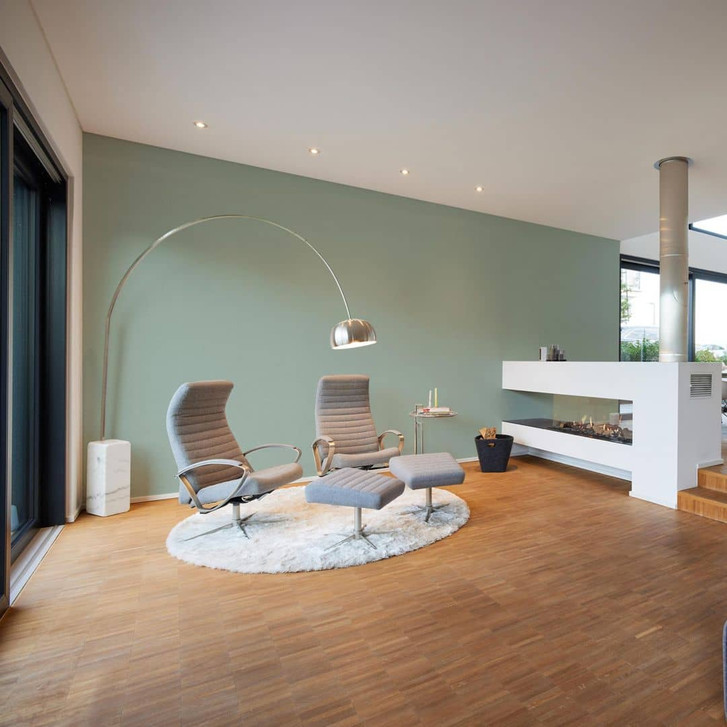 Livingwalls Unitapete My Home My Spa Vliestapete einfarbig eukalyptusgrün - WA341839